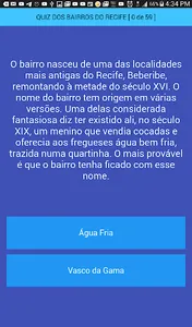 Quiz dos Bairros do Recife screenshot 1