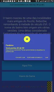 Quiz dos Bairros do Recife screenshot 14