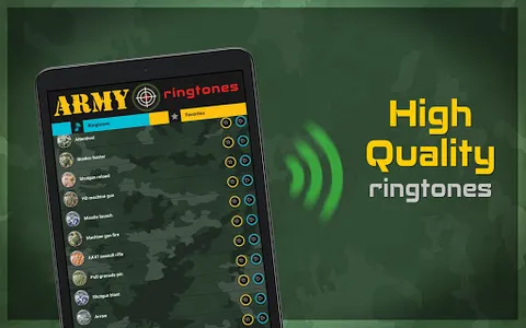 Army ringtones screenshot 16