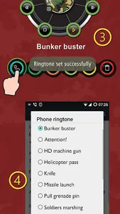 Army ringtones screenshot 2