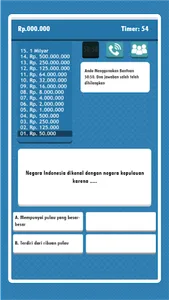 Kuis 1 Millionaire Indonesia screenshot 2