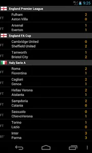 Soccer LiveScores screenshot 5