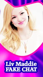 Liv And Maddie Fake Chat screenshot 2