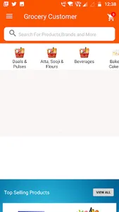 Grocery E commerce app screenshot 0