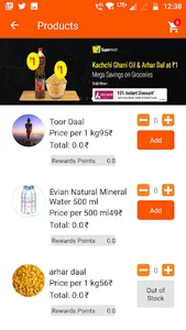 Grocery E commerce app screenshot 2