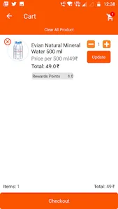 Grocery E commerce app screenshot 3