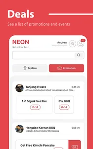 NeonApp - Make Dine Easy! screenshot 6