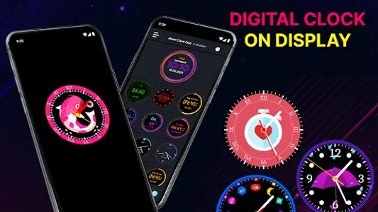 Neon Digital Clock screenshot 8