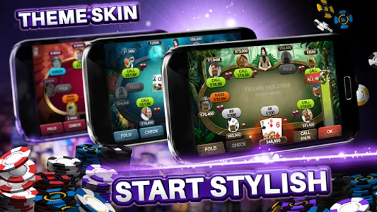 heyday : Tournament Poker screenshot 1