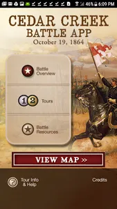 Cedar Creek Battle App screenshot 0