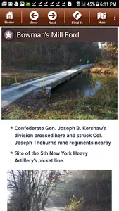 Cedar Creek Battle App screenshot 6