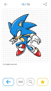 How To Draw the Blue Hedgehog screenshot 6