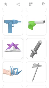 Origami Weapon Guides screenshot 1