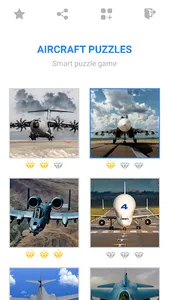 Jigsaw Aircraft Mosaic Puzzles screenshot 0