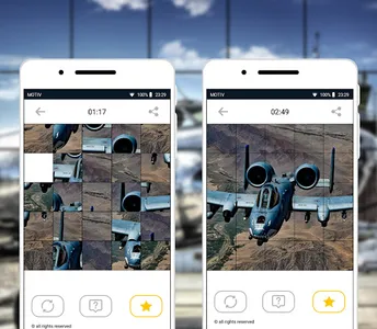 Jigsaw Aircraft Mosaic Puzzles screenshot 9