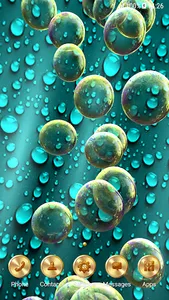 Bubbles Live Wallpaper screenshot 2