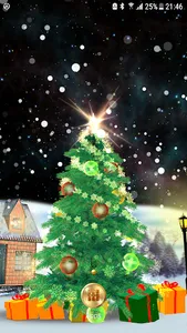 Pocket Christmas Tree Live Wal screenshot 0