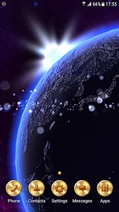 Solar system live wallpaper screenshot 0