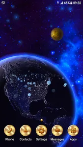 Solar system live wallpaper screenshot 2
