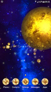 Solar system live wallpaper screenshot 5