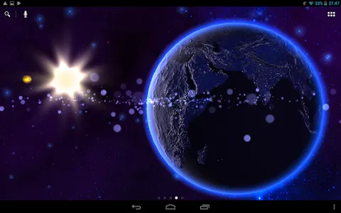 Solar system live wallpaper screenshot 6
