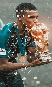 Kylian Mbappe Lock Screen screenshot 2