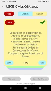 US Citizenship Test 2022/2023 screenshot 4