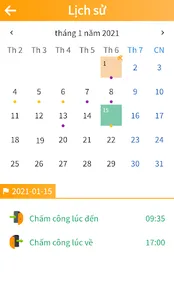 iKeeping: TSG Chấm công Online screenshot 11