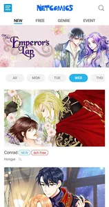 NETCOMICS - Webtoon & Manga screenshot 1