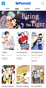 NETCOMICS - Webtoon & Manga screenshot 2