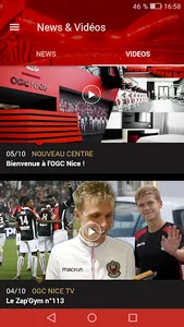 OGC Nice (Officiel) screenshot 2