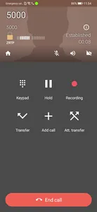 netelip softphone screenshot 1