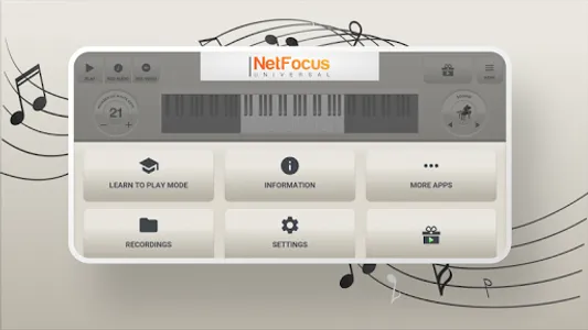 Virtual Piano Keyboard screenshot 1