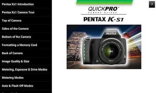 Guide to Pentax K-S1 screenshot 0