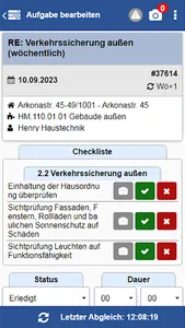 TechnikerApp screenshot 1