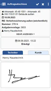 TechnikerApp screenshot 4