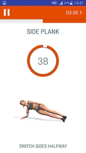 7 min Abs Workout Challenge screenshot 11