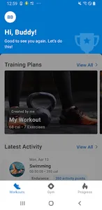 Club Fitness screenshot 0