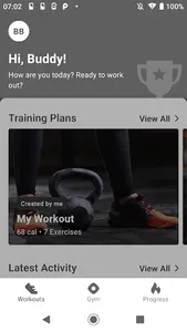 Martini fitness screenshot 0