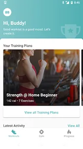 Sportmühle EGYM-App screenshot 0