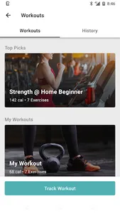 Sportmühle EGYM-App screenshot 1