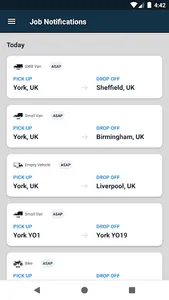 Same Day Courier Network screenshot 1