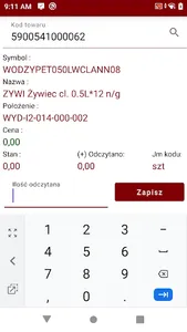 Inwentaryzacja screenshot 2