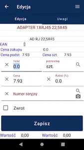 Zamówienia screenshot 13