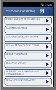 QCM en Gynécologie Obstétrique screenshot 5