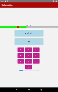 9x9 - Multiplication game screenshot 6