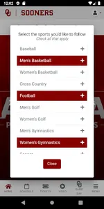Oklahoma Sooners screenshot 1