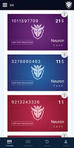 NeuronCash screenshot 2