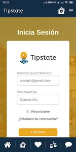 TipStateApp screenshot 1
