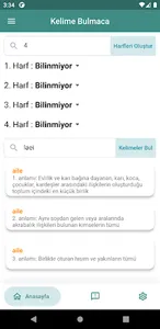 Harften Kelime Türetme screenshot 11